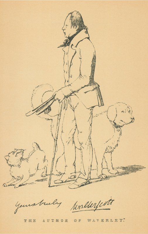 Sir Walter Scott od Daniel Maclise