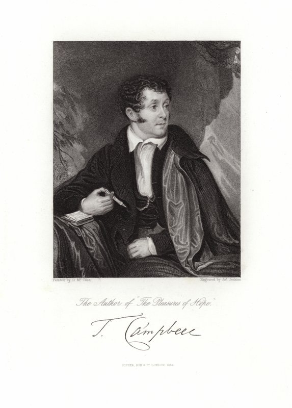 Thomas Campbell od Daniel Maclise