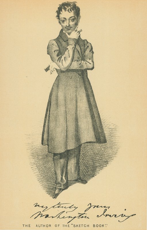 Washington Irving od Daniel Maclise