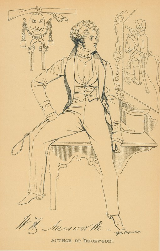 William Harrison Ainsworth od Daniel Maclise