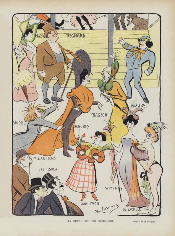 Ilustrace pro Le Rire od Daniel de Losques