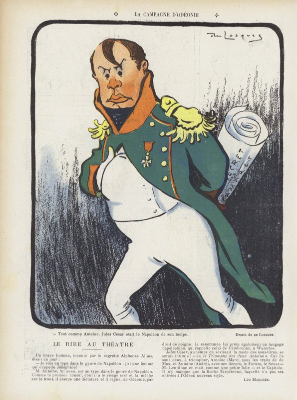 Ilustrace pro Le Rire od Daniel de Losques