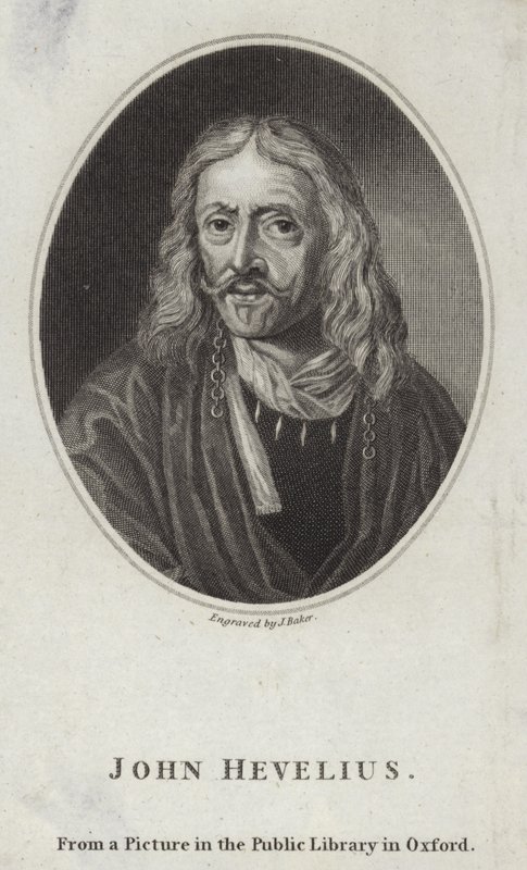Jan Hevelius od Daniel the Younger Schultz