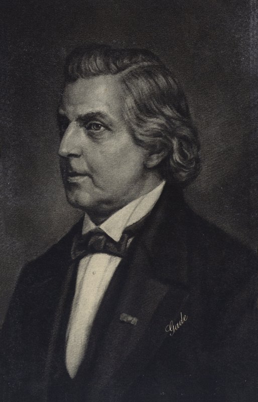 Niels Wilhelm Gade , dánský skladatel, dirigent, houslista, varhaník a pedagog (1817-1890) od Danish School