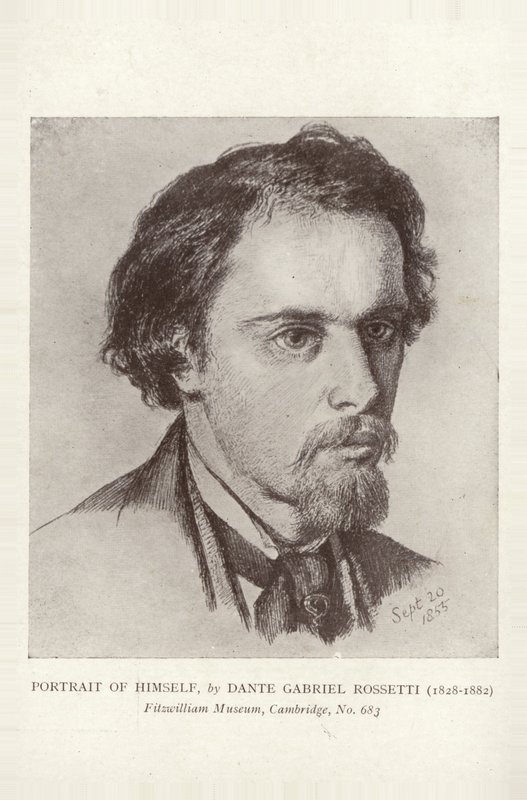 Dante Gabriel Rossetti , anglický malíř, ilustrátor a básník od Dante Gabriel Charles Rossetti