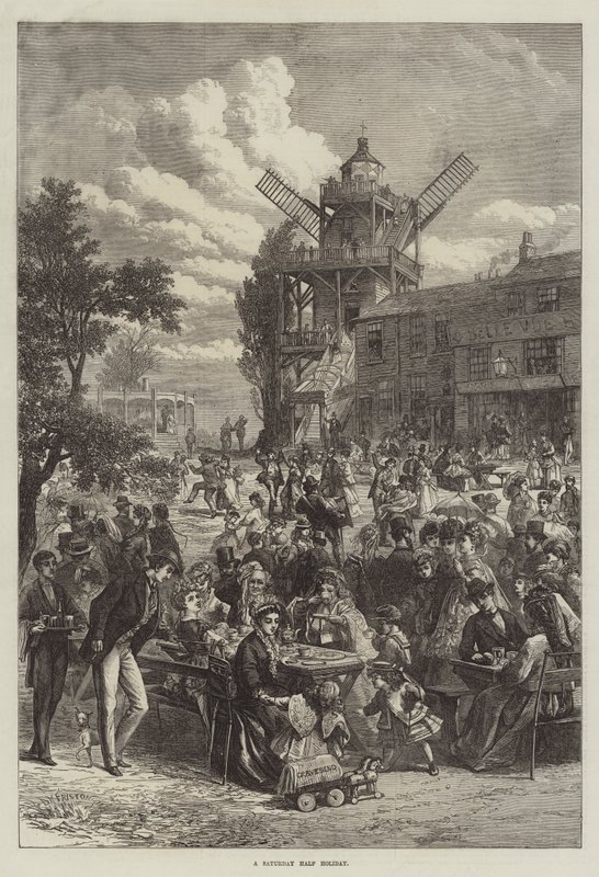 Sobotní polovina prázdnin od David Henry Friston