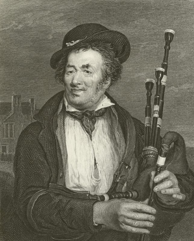 Bag Piper od David Wilkie