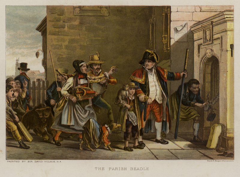Farní Beadle od David Wilkie