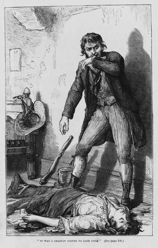 Ilustrace pro Oliver Twist od Charlese Dickense (rytina) od David Henry Friston