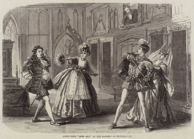 Scéna z dávných dob, v Galerii ilustrace od David Henry Friston