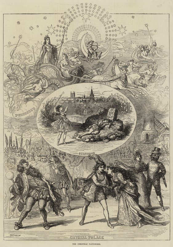 Vánoční pantomimy od David Henry Friston