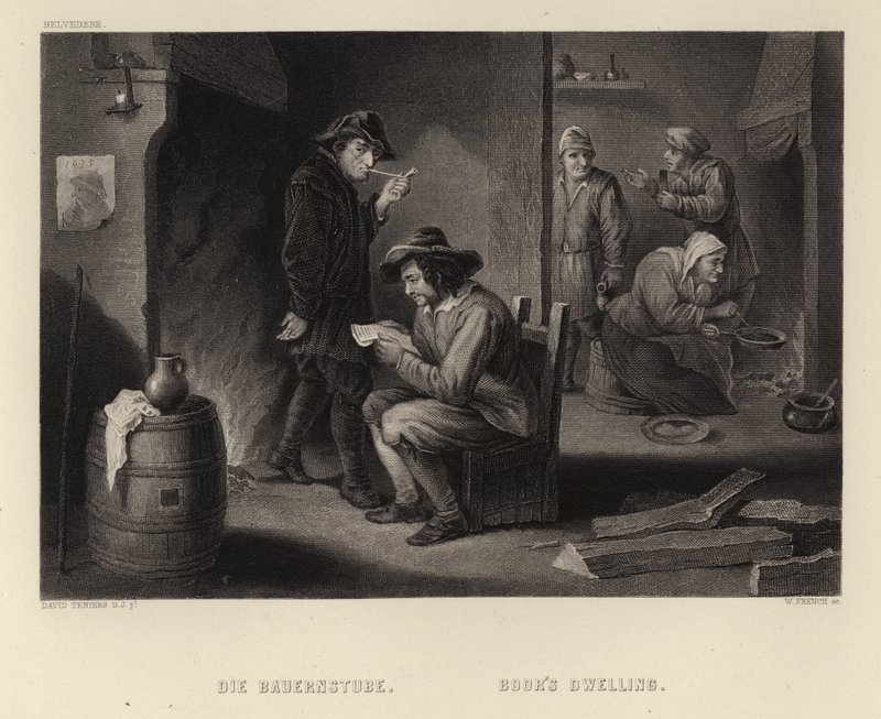 Drillovo obydlí od David Teniers the Younger