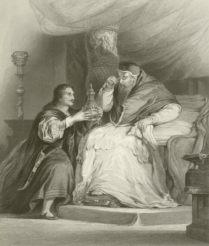 Vítejte Celliniho a papeže od David Wilkie