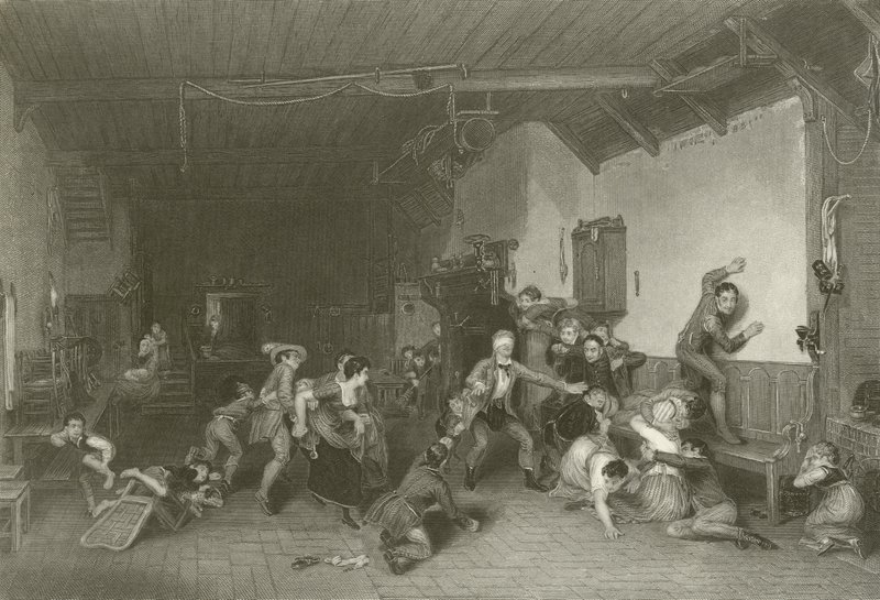 Hra na slepou bábu od David Wilkie