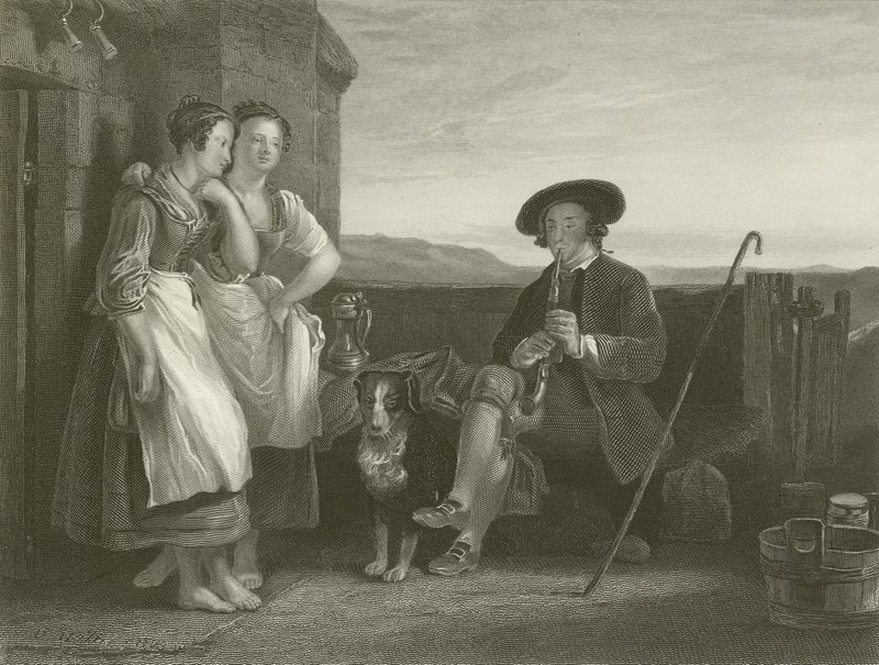 Něžný pastýř od David Wilkie