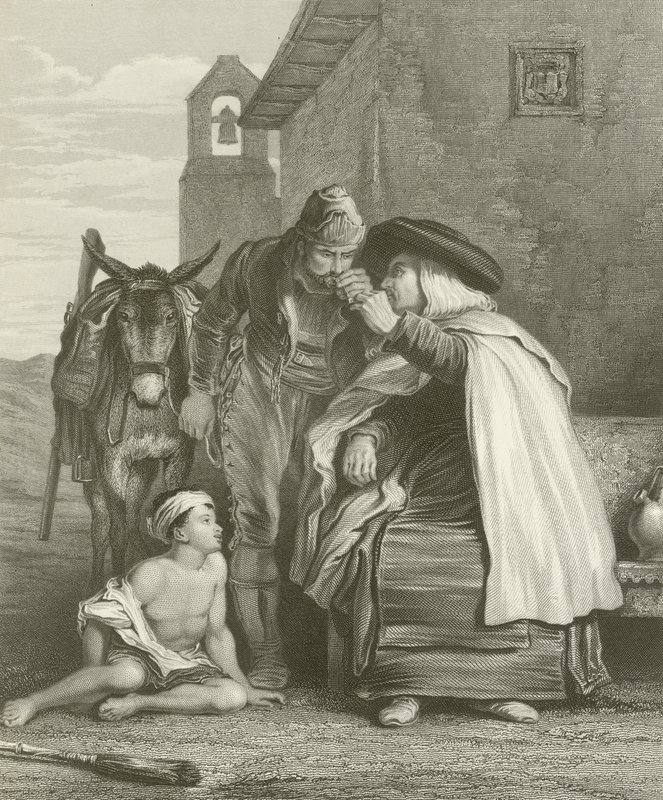 Partyzán odcházející od svého zpovědníka od David Wilkie