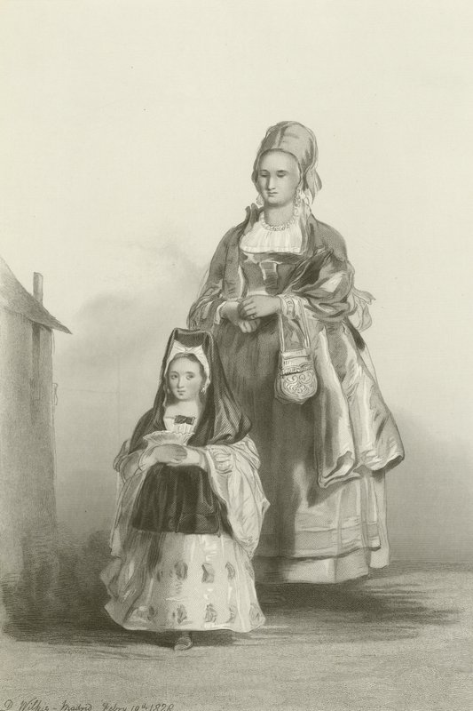 Senoritta a její sestra od David Wilkie