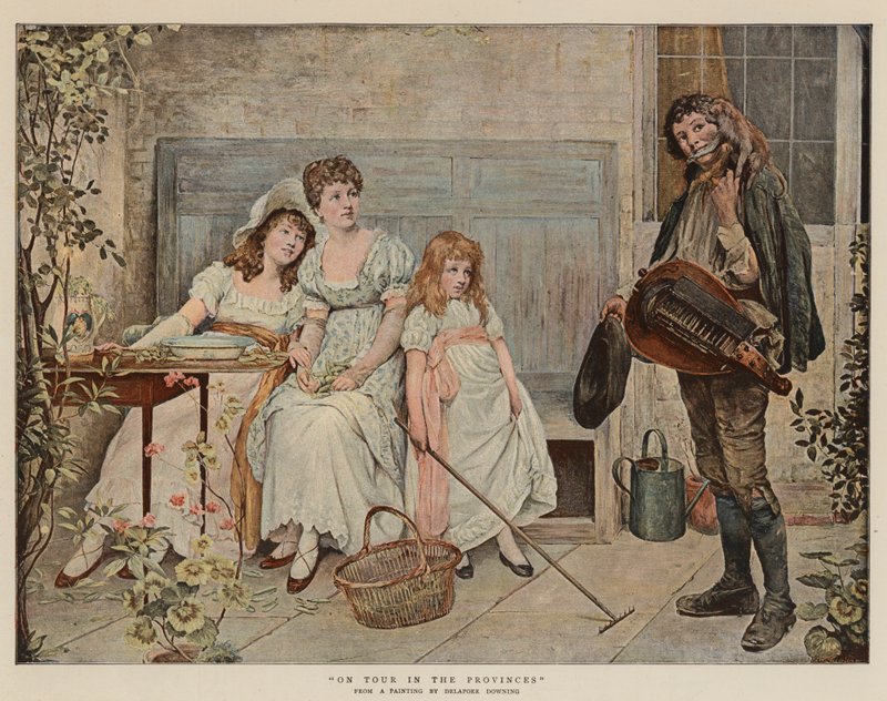 Na turné po provinciích (chromolit) od Delapoer Downing