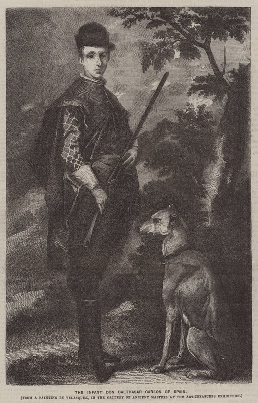 Nemluvně Don Balthasar Carlos ze Španělska od Diego Velázquez