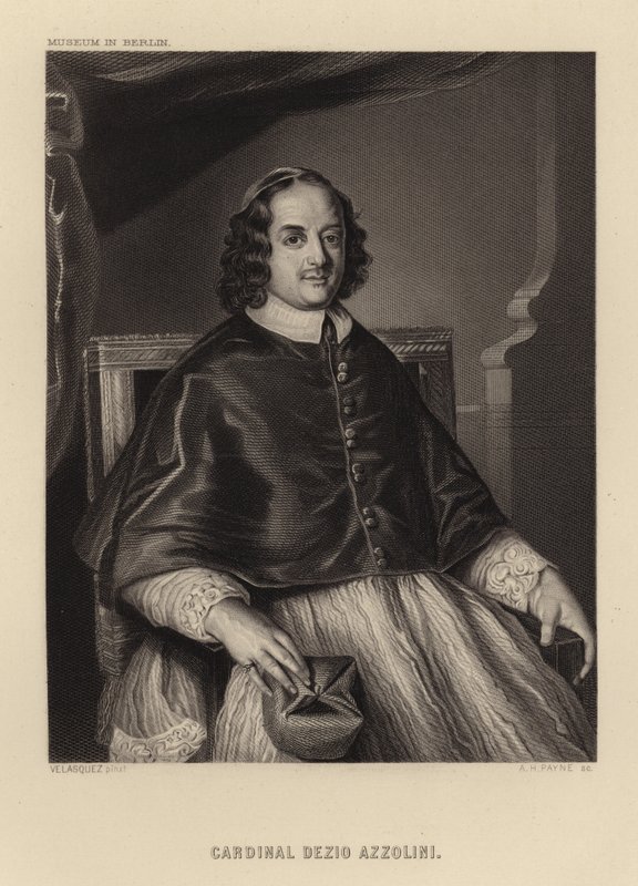 Kardinál Dezio Azzolini od Diego Velázquez