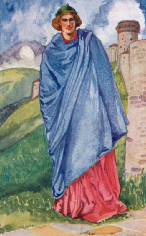 Muž doby Jindřicha III. 1216-1272 od Dion Clayton Calthrop