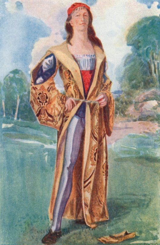 Muž doby Jindřicha VII. 1485-1509 od Dion Clayton Calthrop