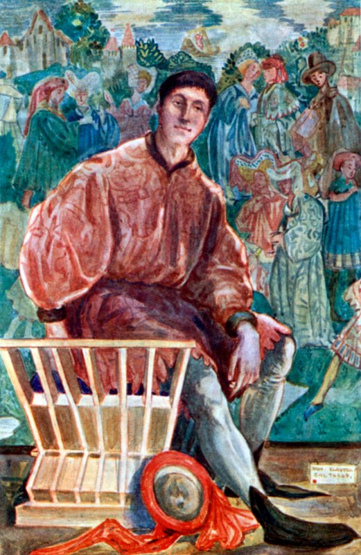 Muž doby Jindřicha VI. 1422-1461 od Dion Clayton Calthrop