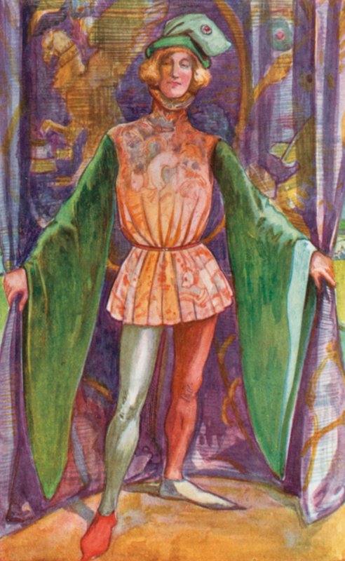 Muž doby Jindřicha V. 1413-1422 od Dion Clayton Calthrop