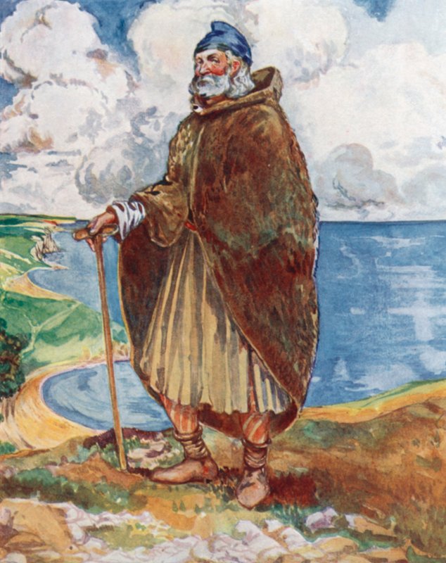 Muž doby Štěpánovy 1135-1154 od Dion Clayton Calthrop