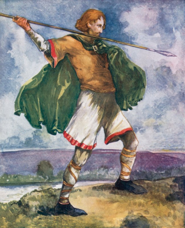 Muž doby Viléma II 1087-1100 od Dion Clayton Calthrop