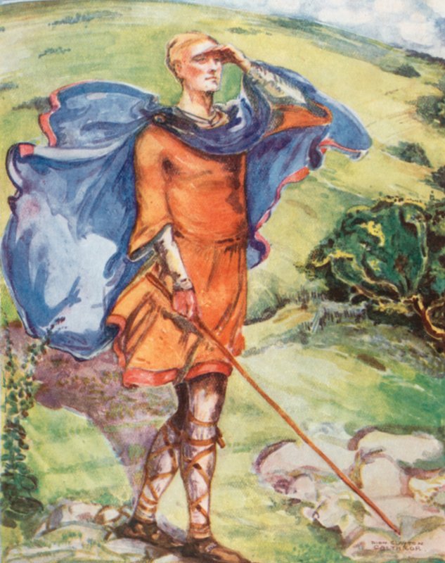 Muž doby Viléma I. 1066-1087 od Dion Clayton Calthrop