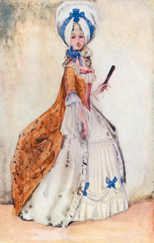 Žena doby Jiřího III. 1760-1820 od Dion Clayton Calthrop