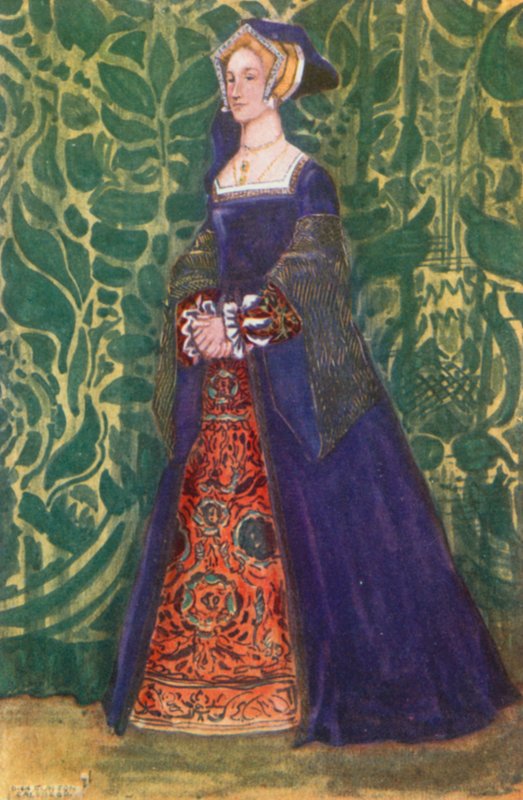 Žena doby Jindřicha VIII. 1509-1547 od Dion Clayton Calthrop