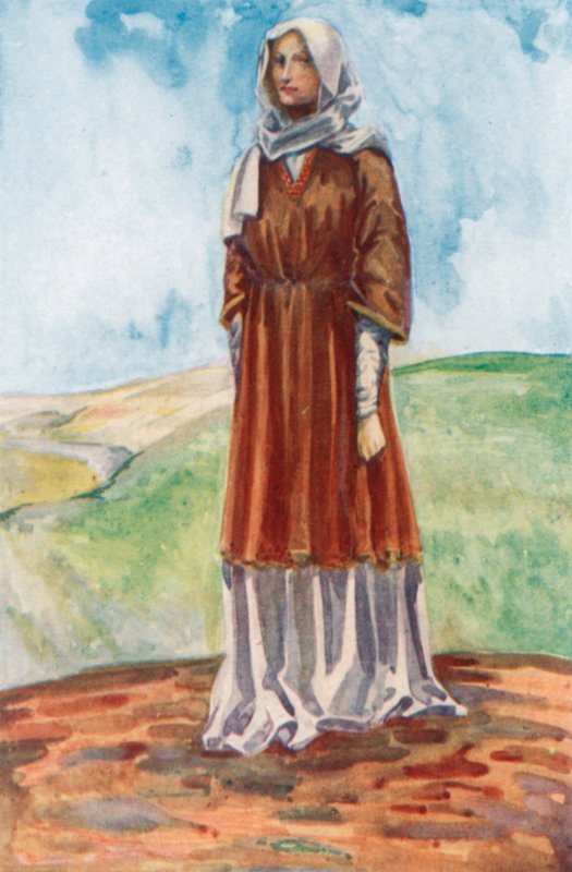 Žena z doby Viléma I. 1066-1087 od Dion Clayton Calthrop