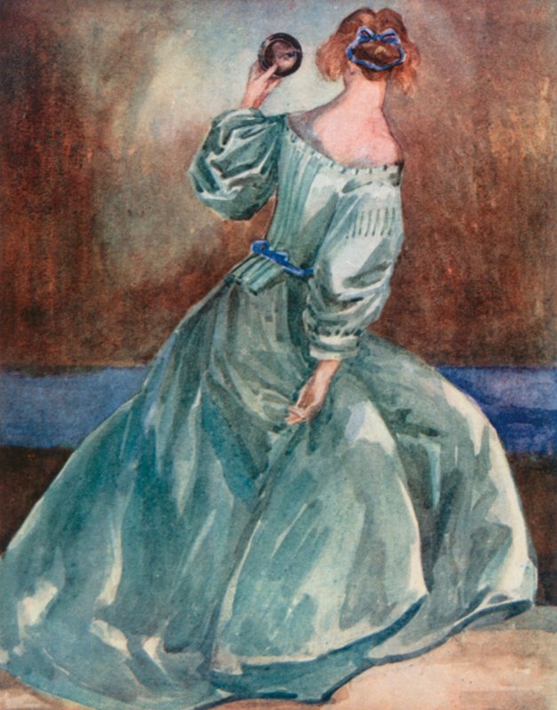 Žena z doby Cromwellových 1649-1660 od Dion Clayton Calthrop