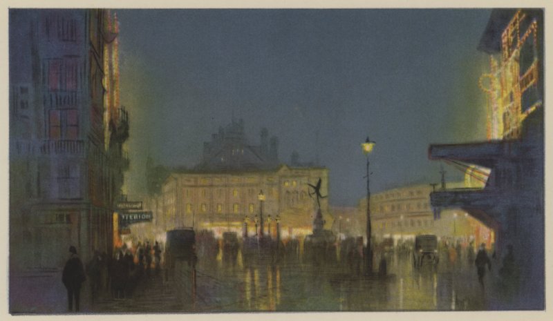 Piccadilly Circus od Donald Maxwell