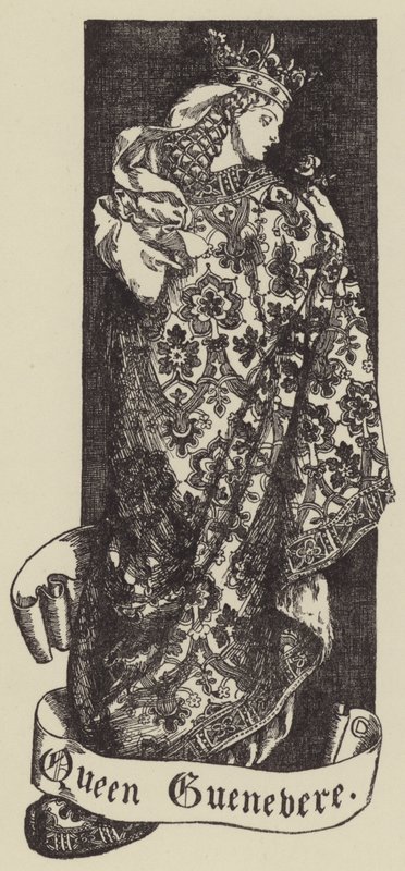 Queen Guenevere (členové) od Dora Curtis