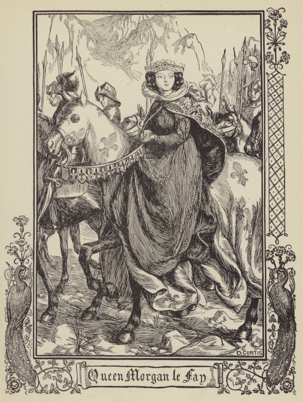 Královna Morgan le Fay od Dora Curtis