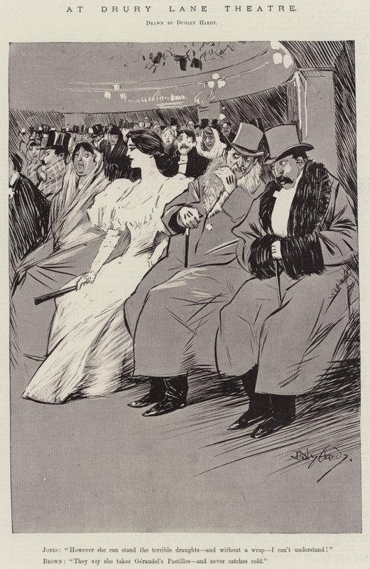 Reklama, Geraudelovy pastilky od Dudley Hardy