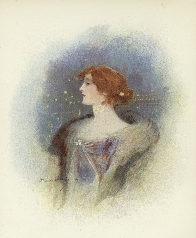 Lady London Society od Dudley Hardy