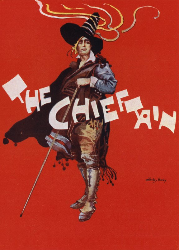 The Chieftain, návrh divadelního plakátu vyrobeného pro divadelní společnost D