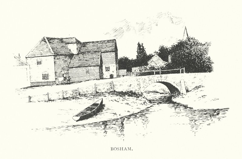 Bosham (litografie) od Duncan Moul