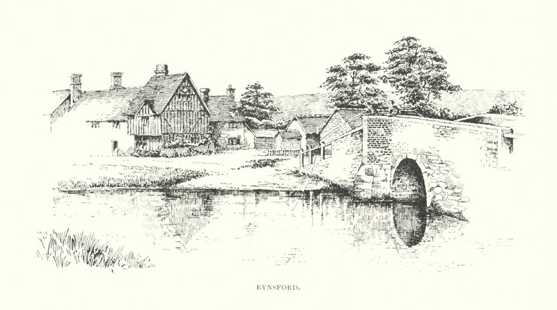 Eynsford (litografie) od Duncan Moul