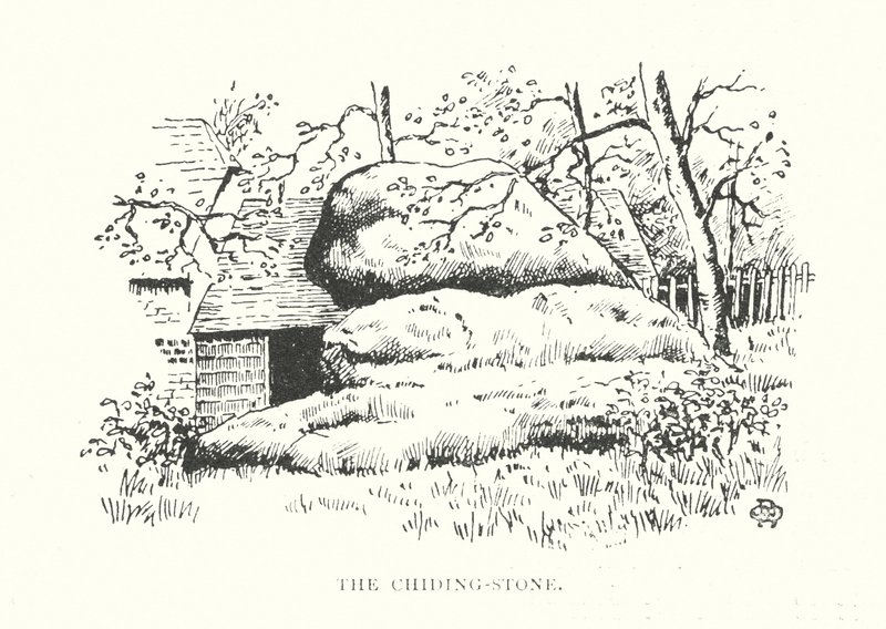 The Chiding-stone (litografie) od Duncan Moul