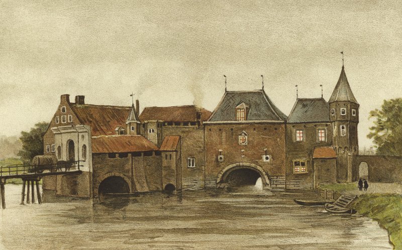 Koppelpoort, Amersfoort, Nizozemsko od Dutch School