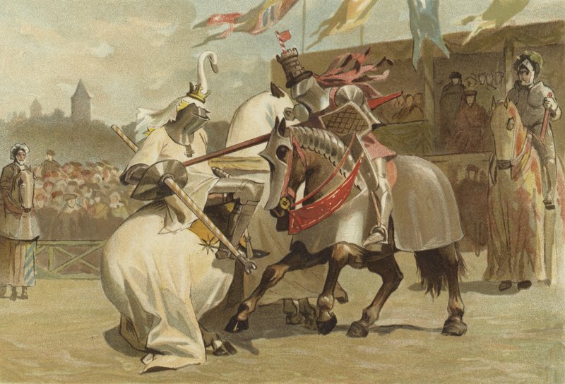 Rytířství, 15. století od Dutch School