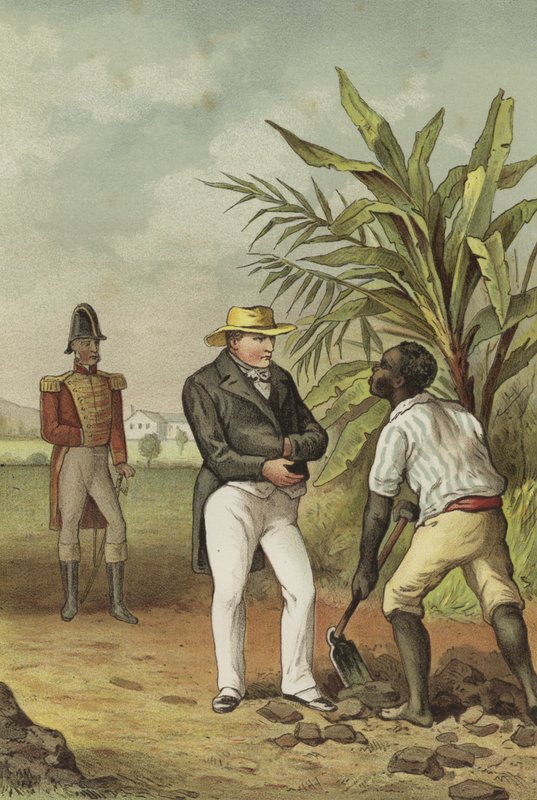 Napoleon na Svaté Heleně od Dutch School