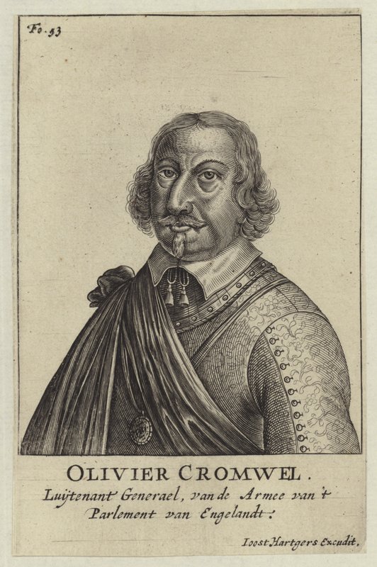 Oliver Cromwell od Dutch School