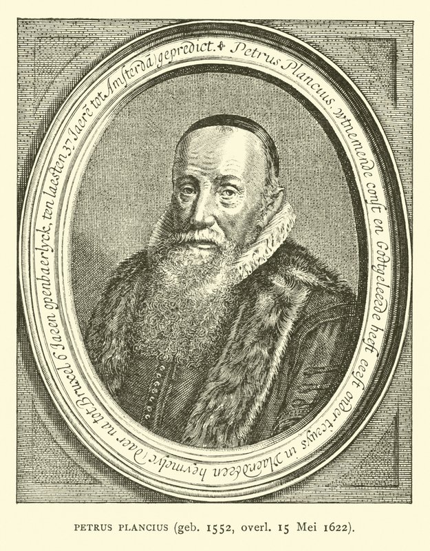 Petrus Plancius , holandský astronom, kartograf a duchovní od Dutch School