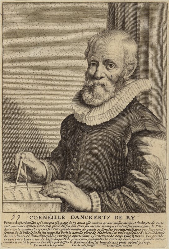 Portrét Cornelis Danckerts de Ry od Dutch School